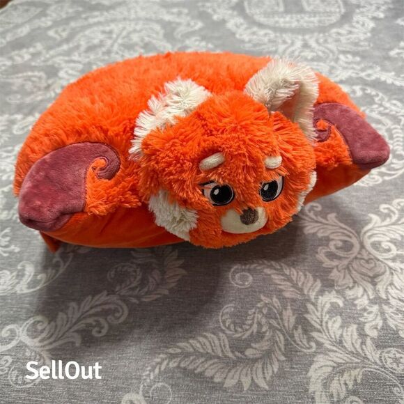 Disney Turning Red Panda Mei 16" OSBB Baby Plush Pillow Pet Toy - Picture 1 of 9